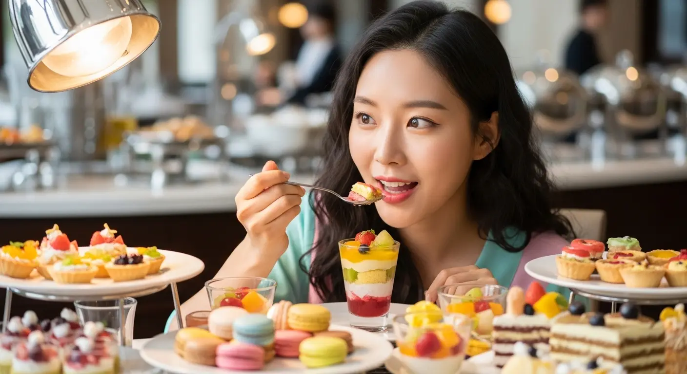 애슐리퀸즈 디저트 타임