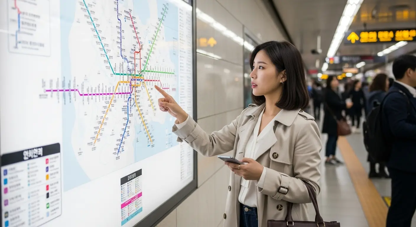 서울 지하철 9호선 노선도