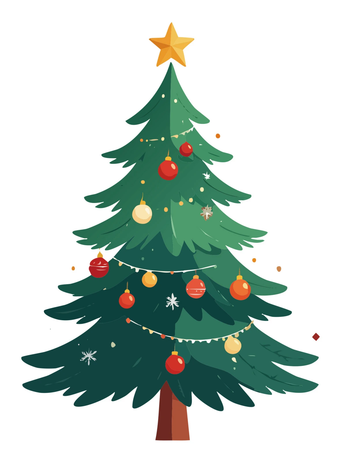 크리스마스 트리 일러스트