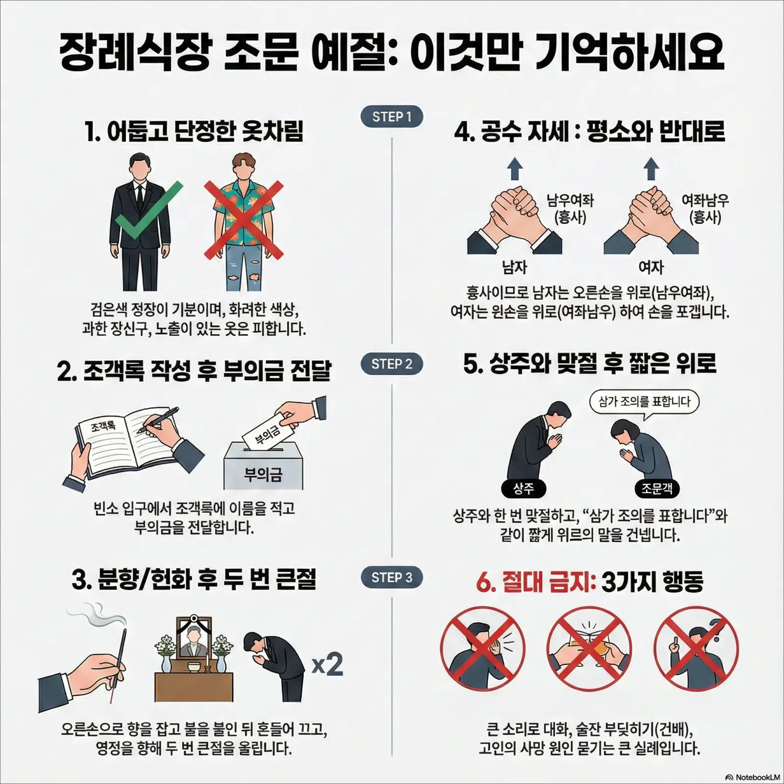 장례식장 예절 총정리