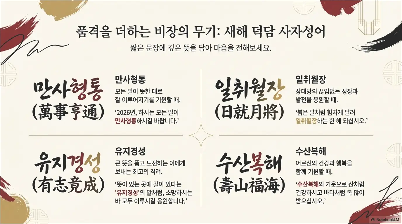 1월 인사말 추천