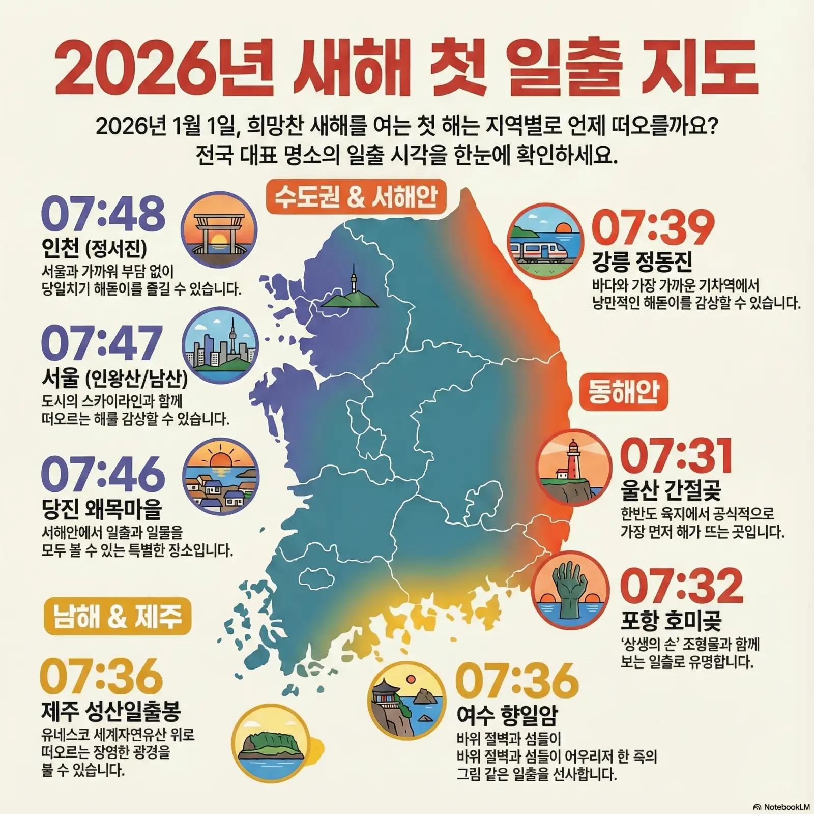2026년 1월 1일 해돋이