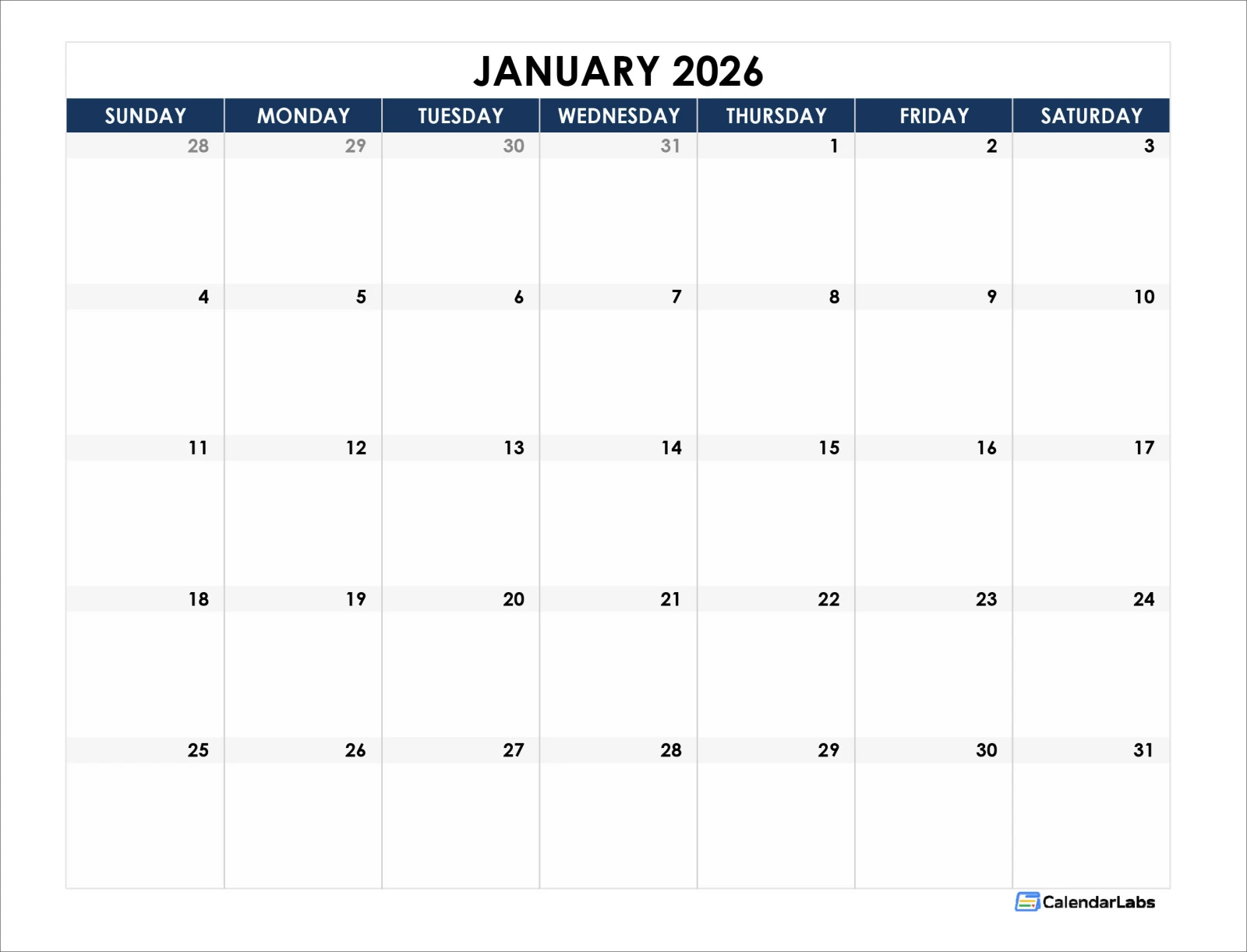 2026 달력 엑셀 파일