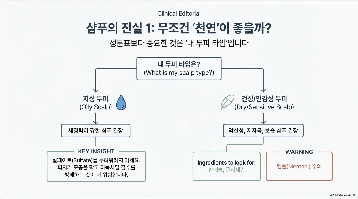 남자, 여자 정수리 탈모 원인