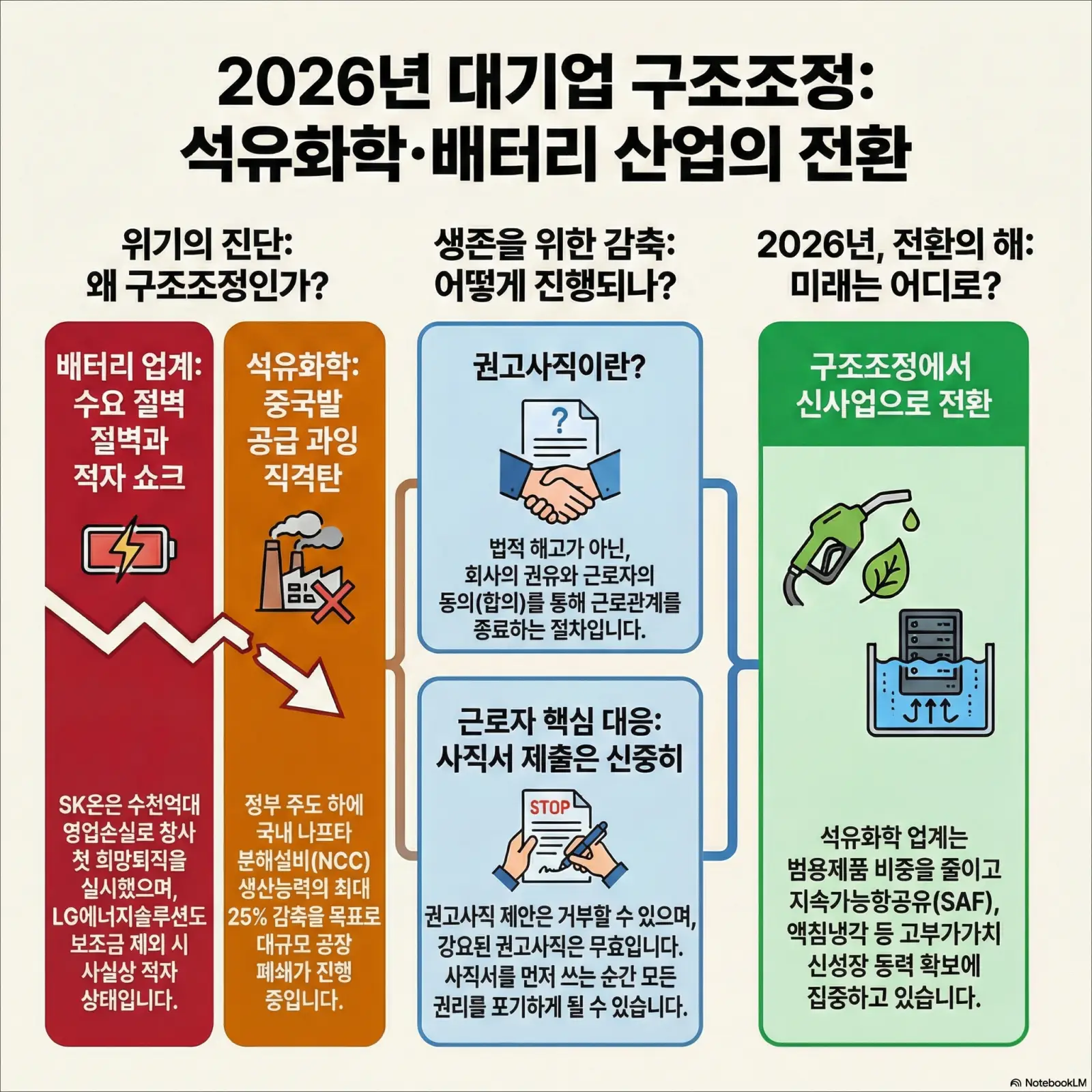 대기업 구조조정 기준