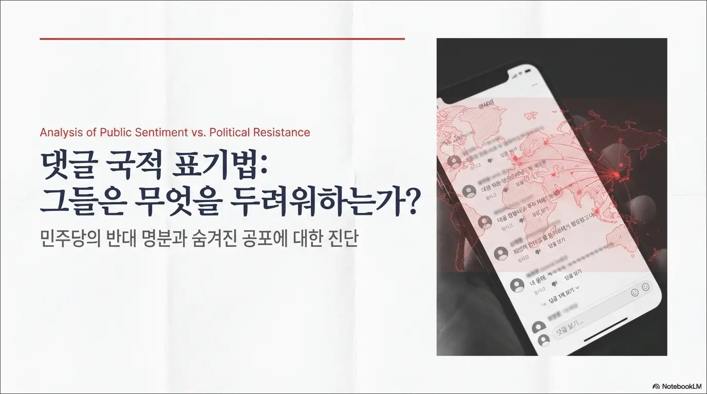댓글 국적표기 법안