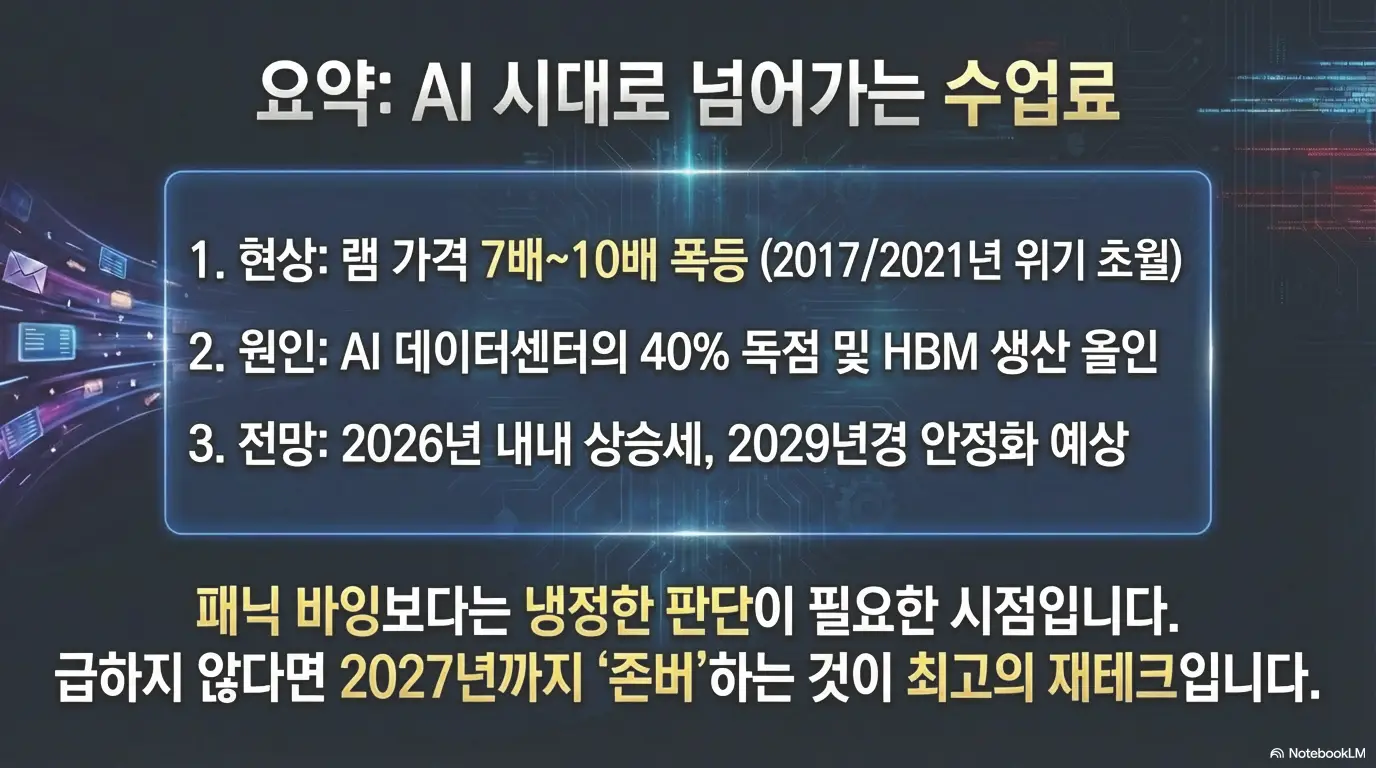 램가격 폭등 이유