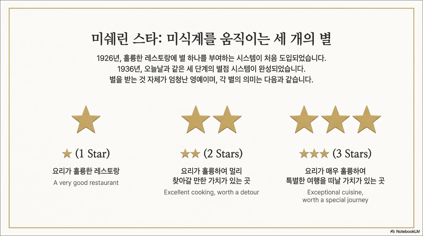 미쉐린가이드 뜻