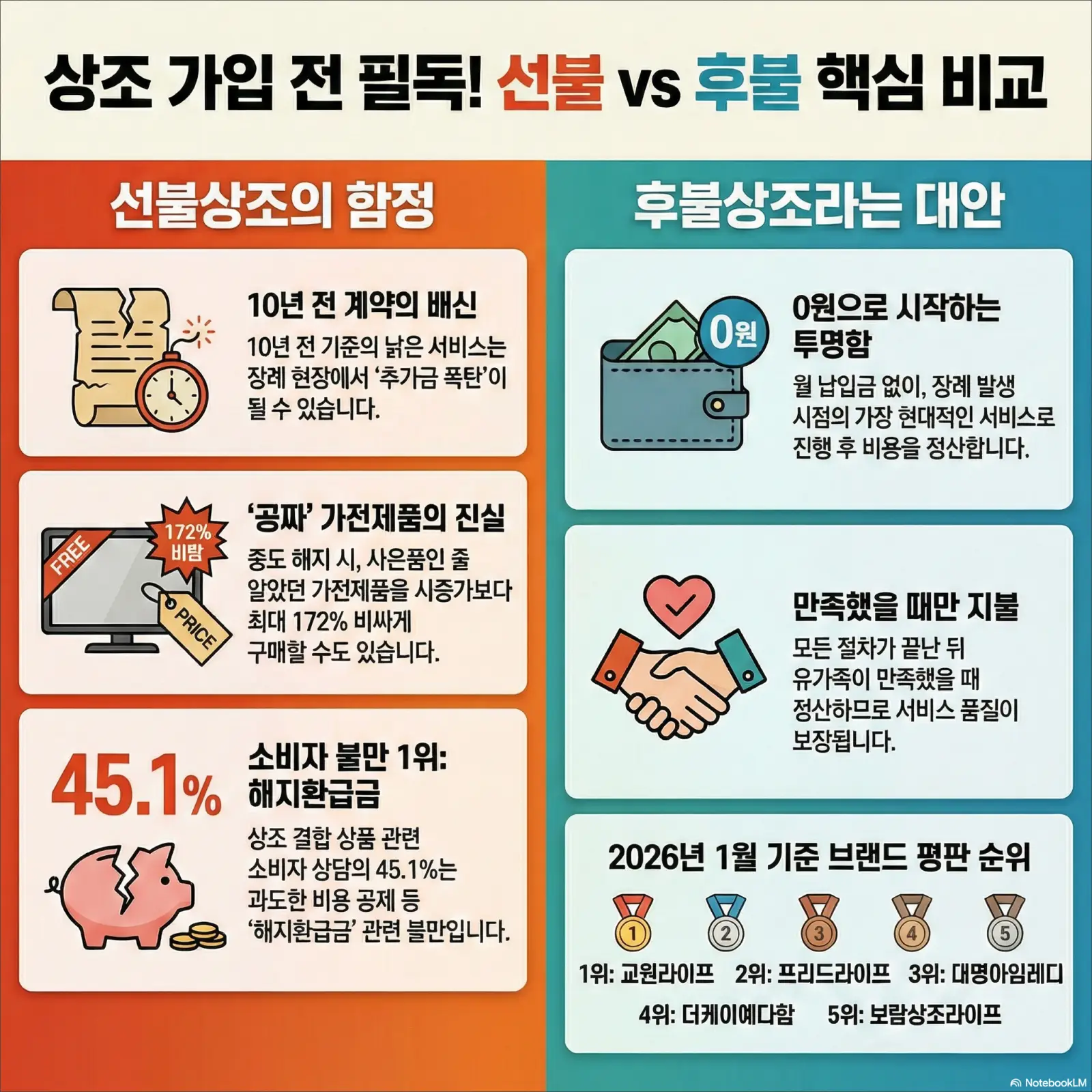상조회사 비교 및 추천
