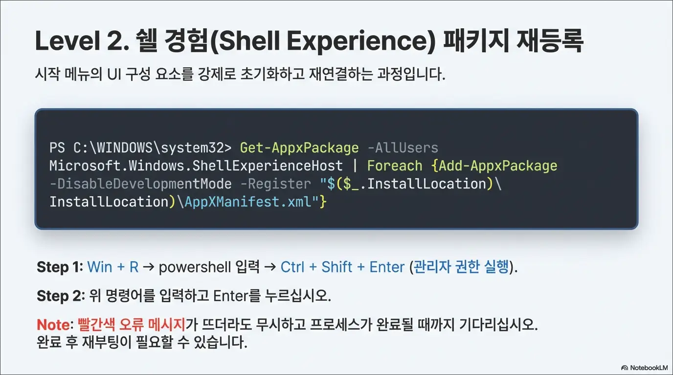 윈도우11 시작메뉴