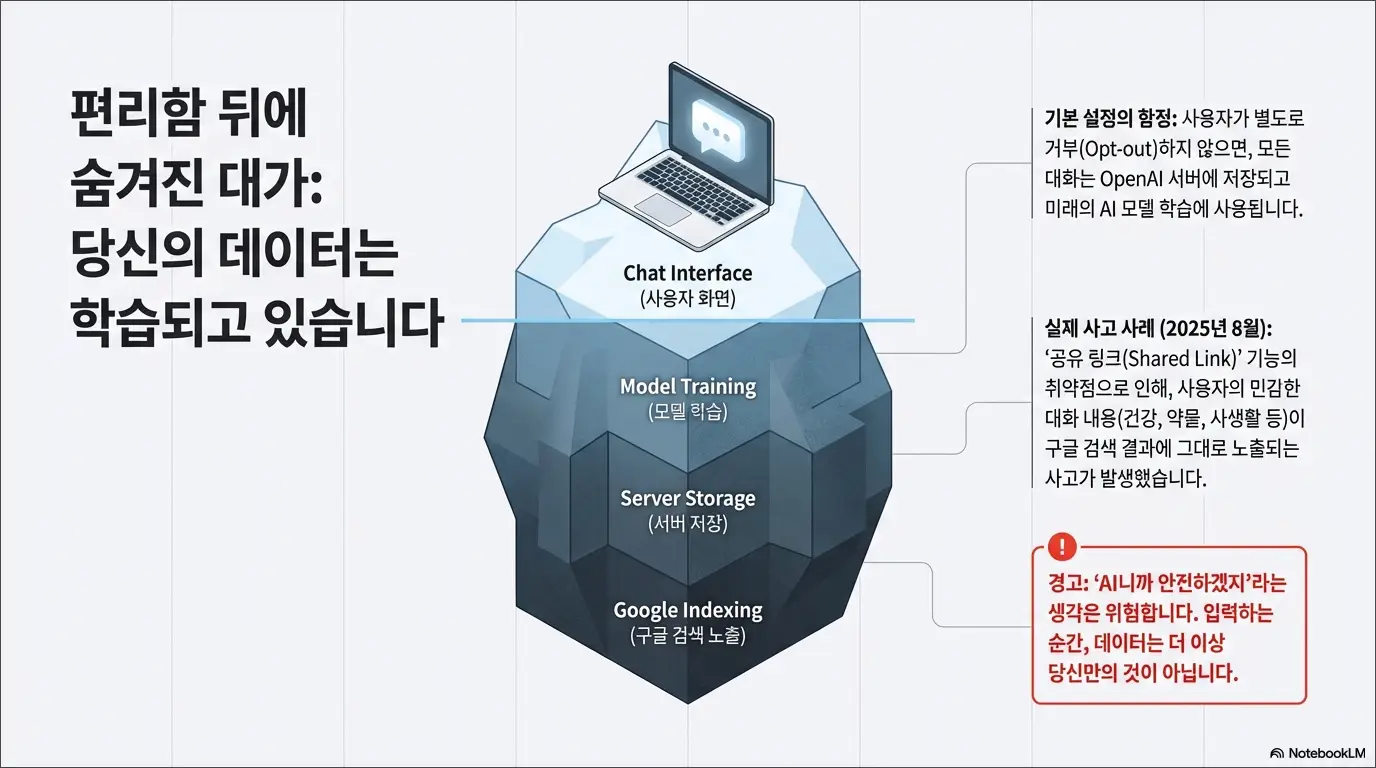 챗GPT 보안 대화내용