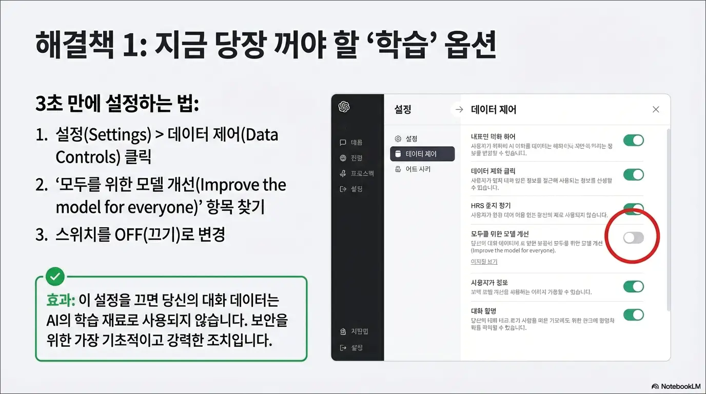 챗GPT 보안 대화내용