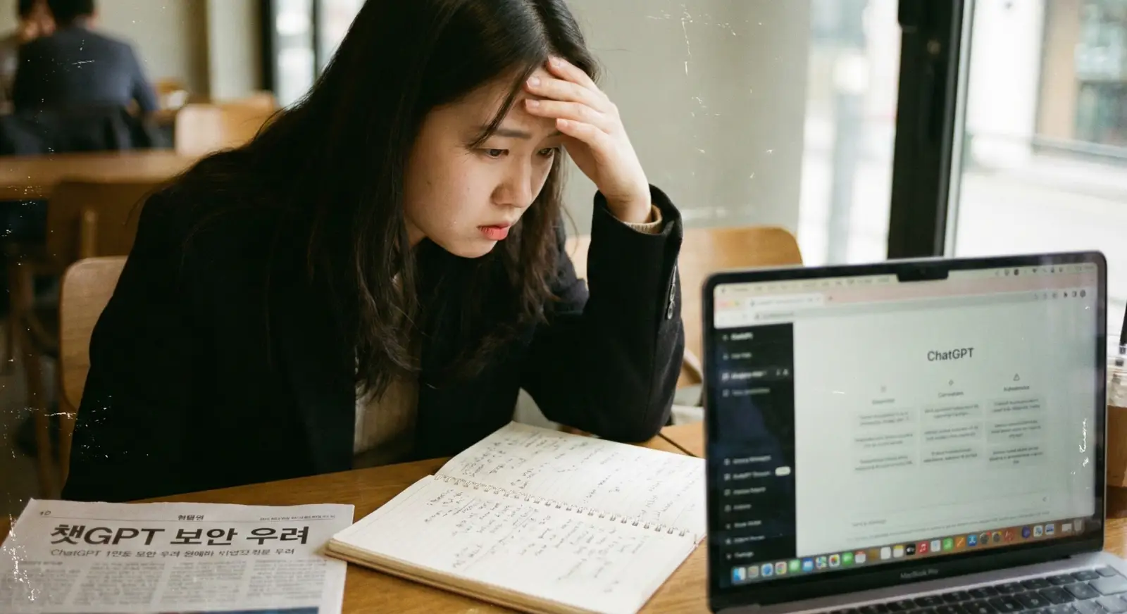 챗GPT 보안 대화내용