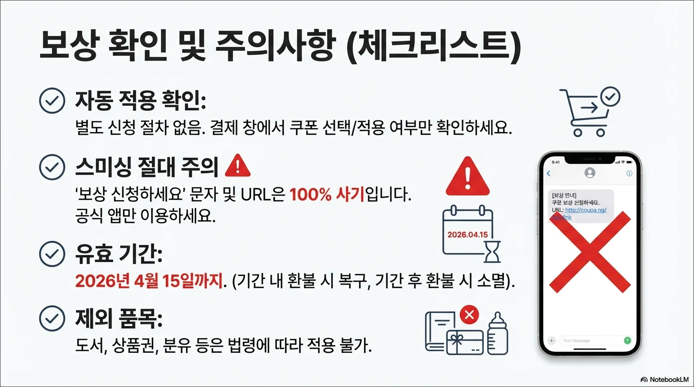 쿠팡 정보유출 보상