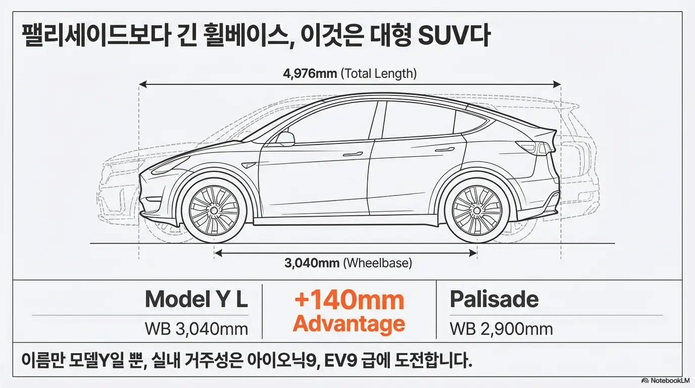 테슬라 모델Y L 6인승 롱바디