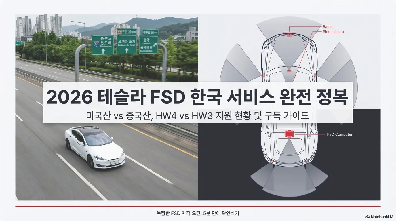 테슬라 FSD 한국 지원