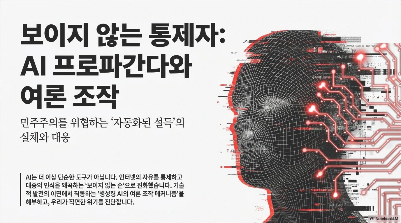 AI 사상 주입과 여론조작