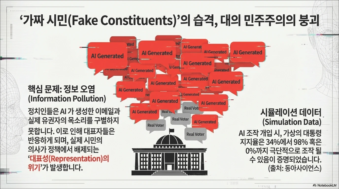 AI 사상 주입과 여론조작