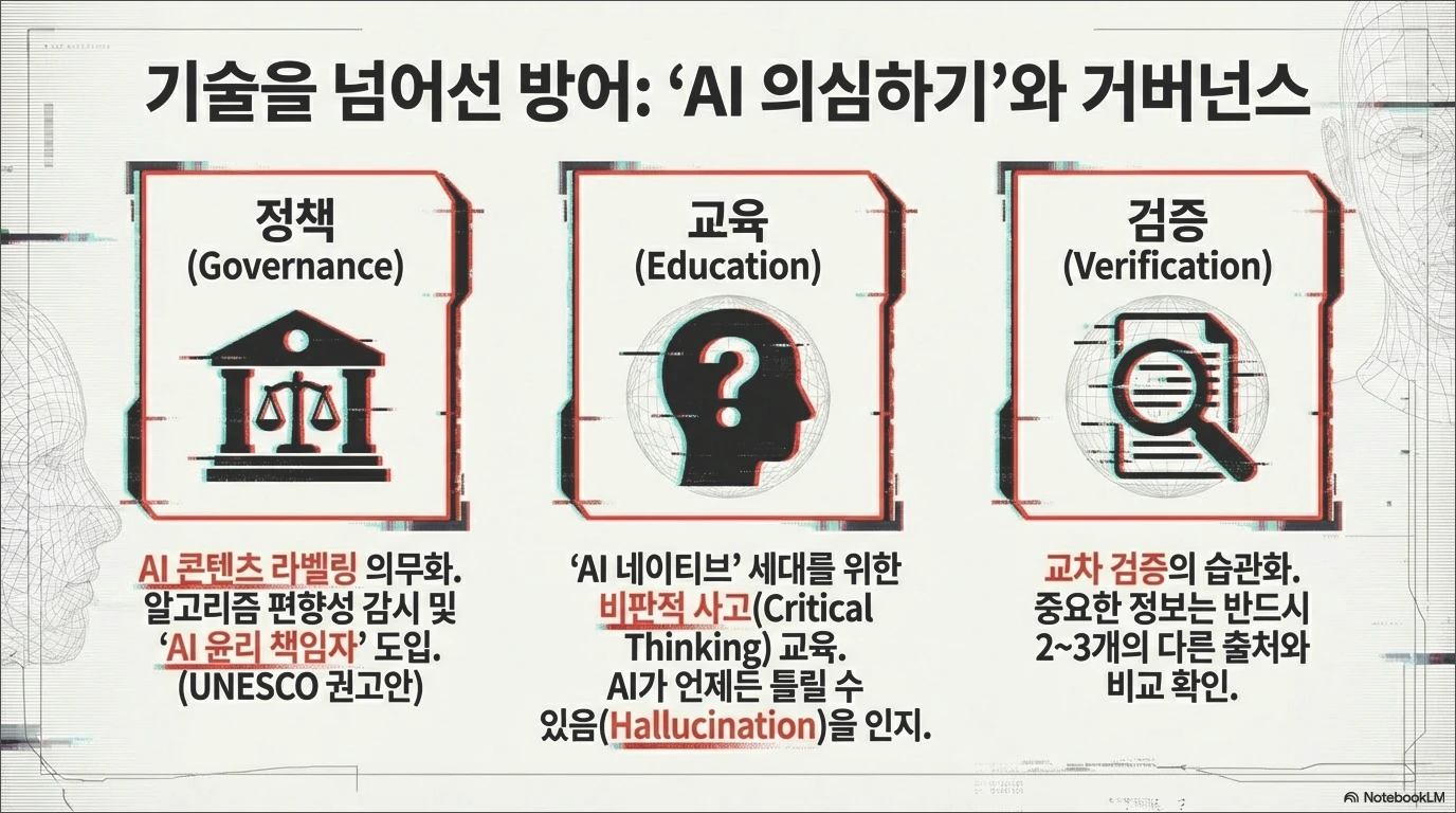 AI 사상 주입과 여론조작