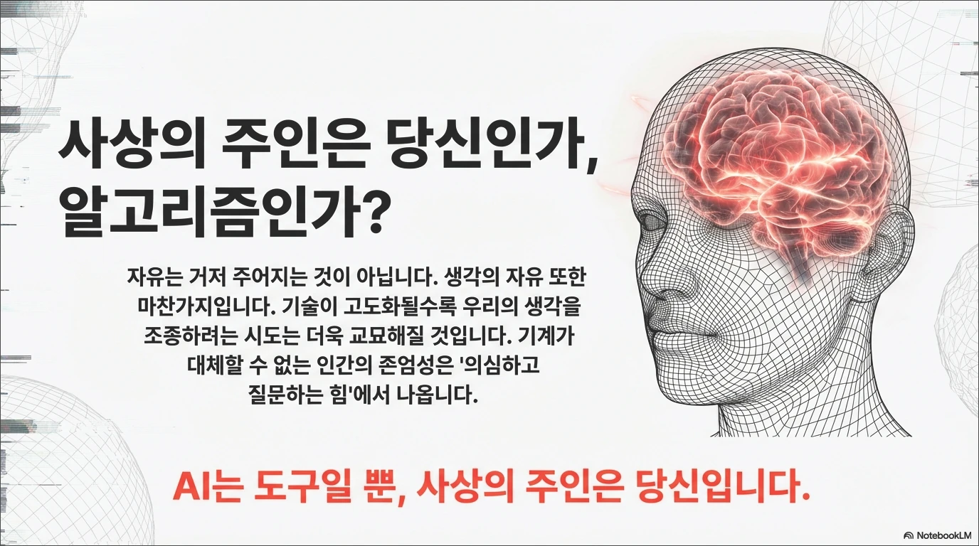 AI 사상 주입과 여론조작