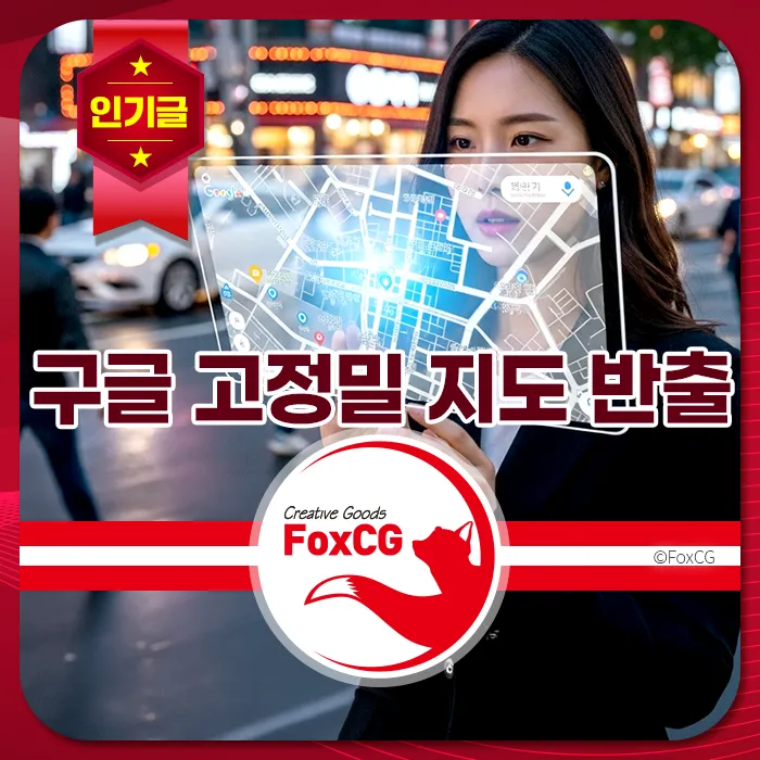 구글 고정밀 지도 반출