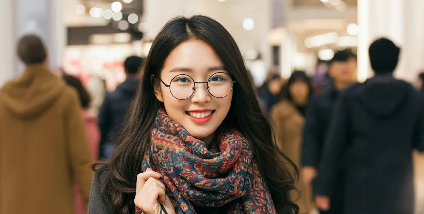 쇼핑하는 여성