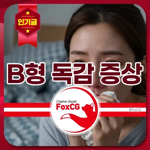 B형 독감 증상