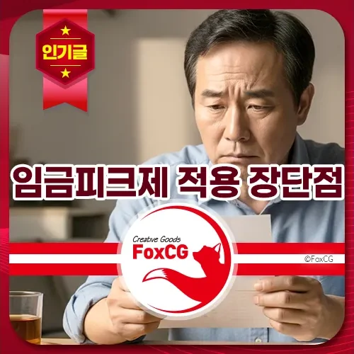 임금피크제 적용 나이, 장단점