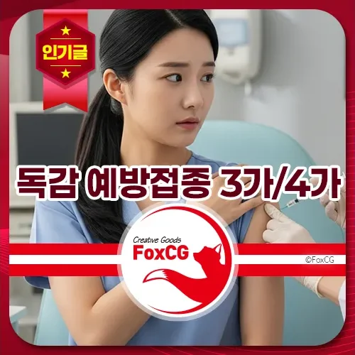독감 예방접종 3가, 4가