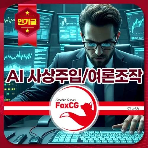 AI 사상 주입과 여론조작