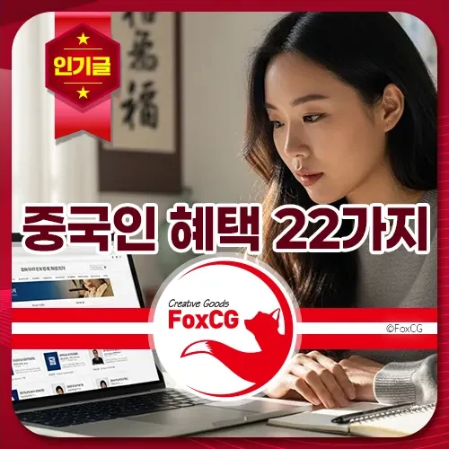 중국인 혜택 22가지