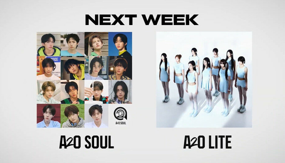 A2O SOUL A2O LITE 데뷔 프로모션 포스터