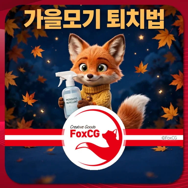가을모기 퇴치법 썸네일