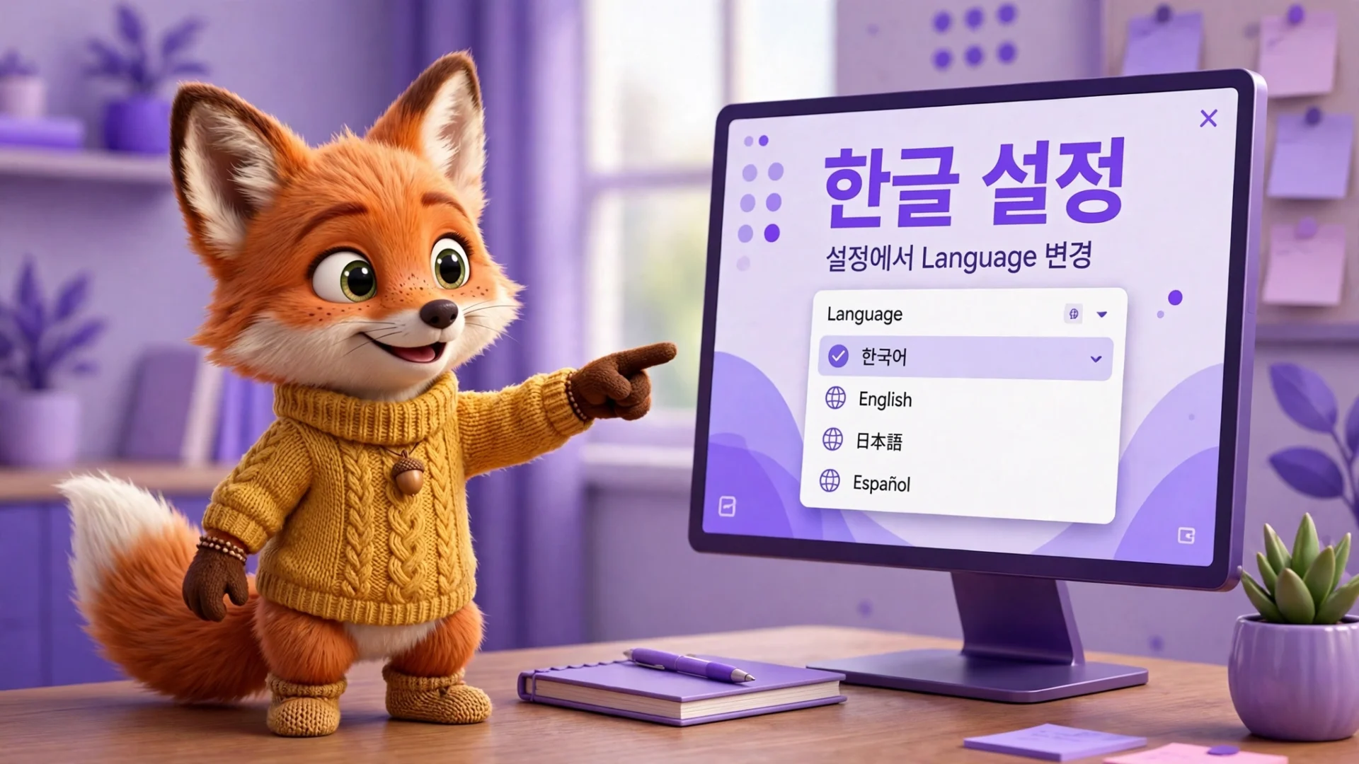 CCleaner 한글 설정 언어 변경 안내 이미지