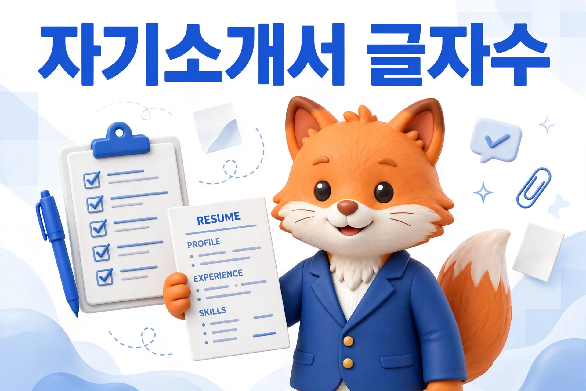 자기소개서 글자수 세는 법