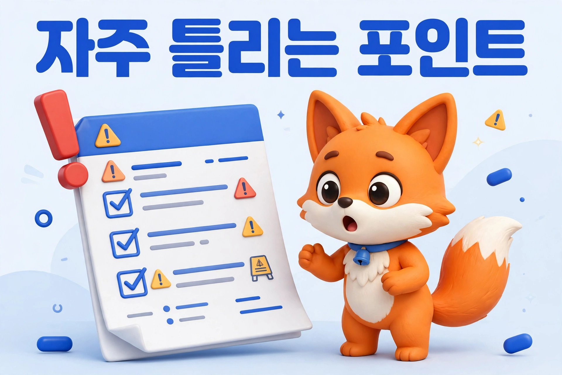 글자수세기 자주 틀리는 포인트
