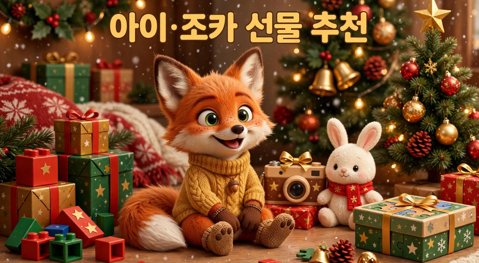 아이·조카 크리스마스 선물 추천
