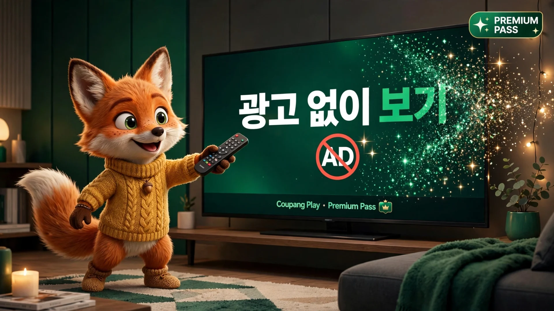 쿠팡플레이 프리미엄 패스 안내 이미지