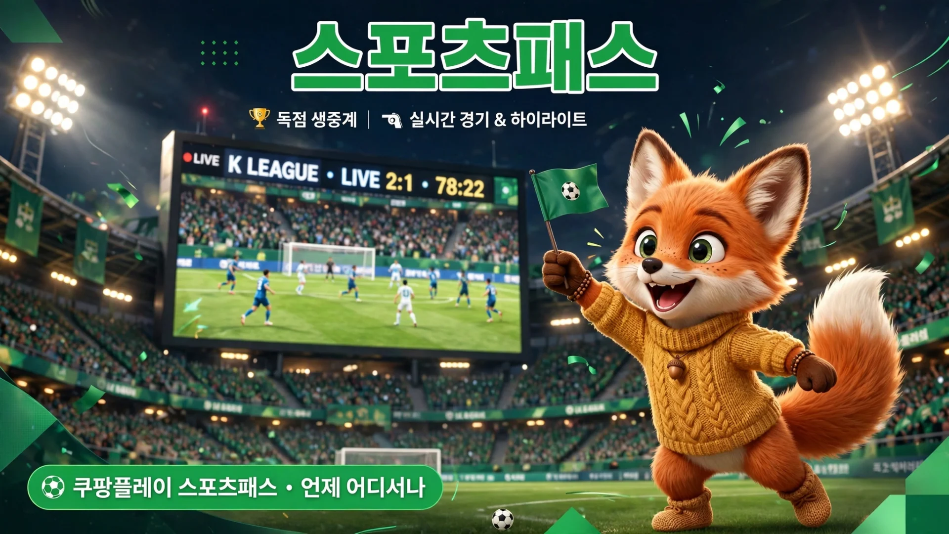 쿠팡플레이 스포츠패스 가격 이미지