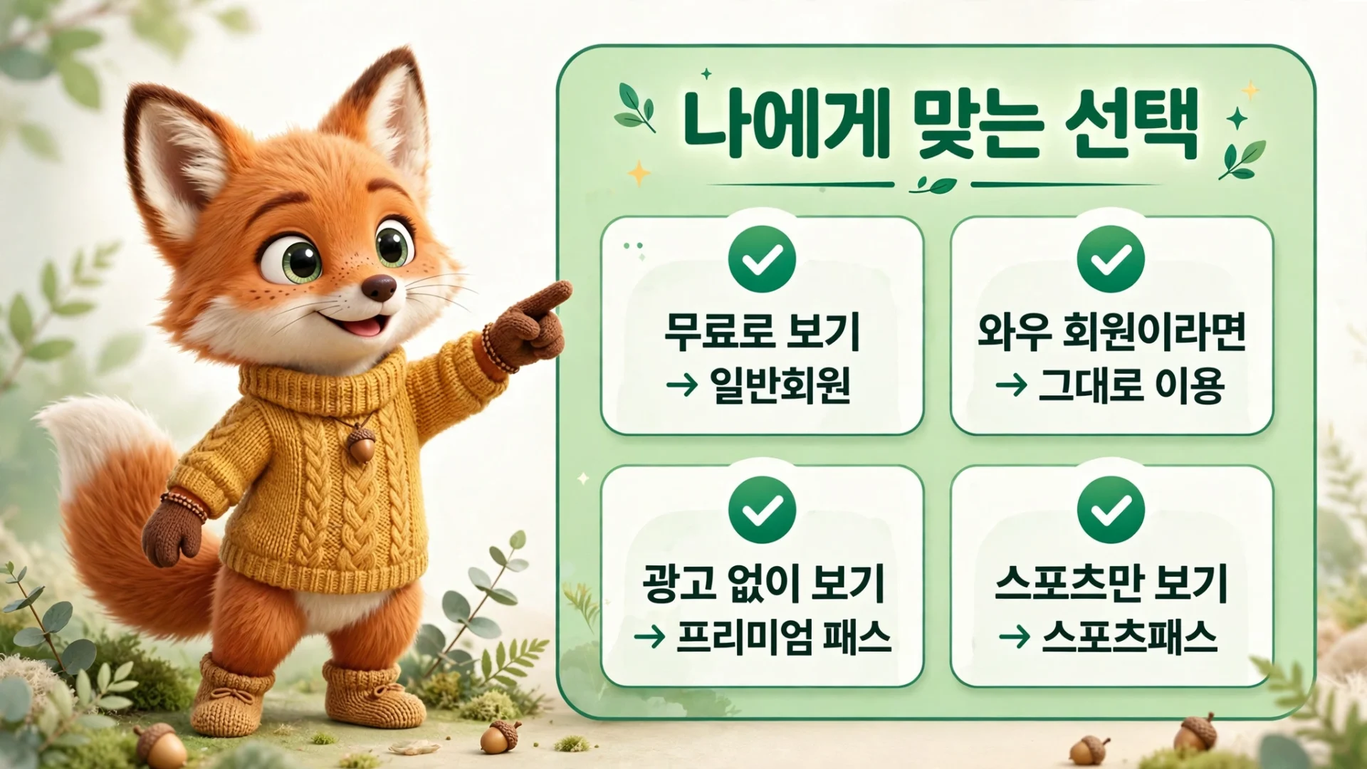 쿠팡플레이 요금제 선택 가이드 이미지
