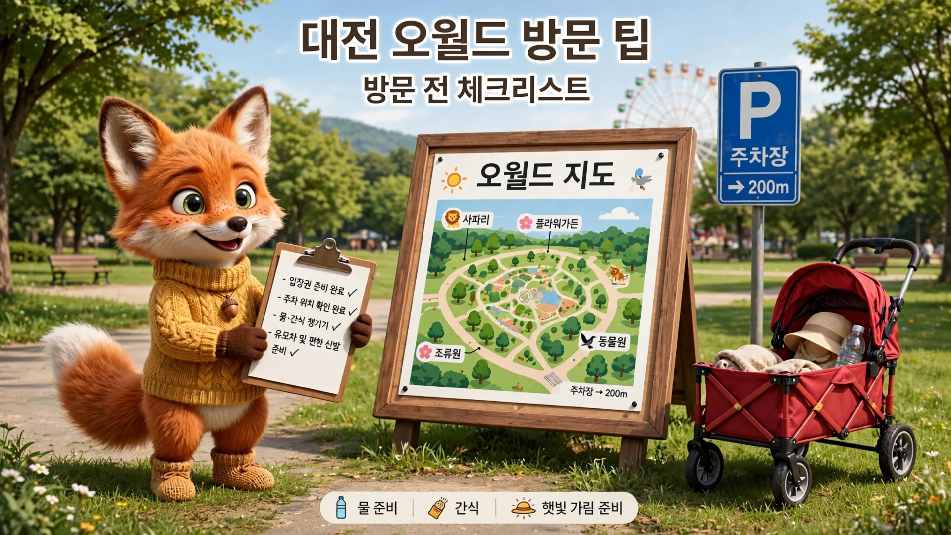대전오월드 방문 팁 안내