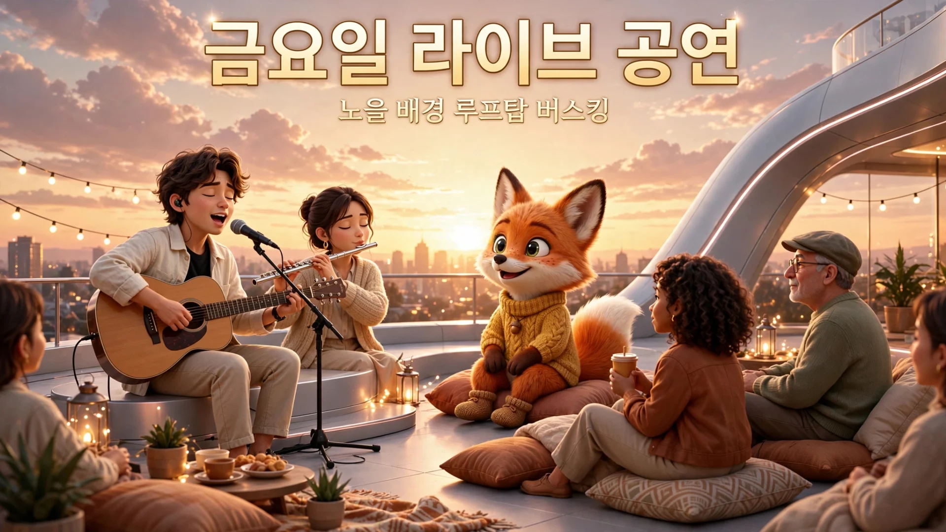 노을 라이브 공연