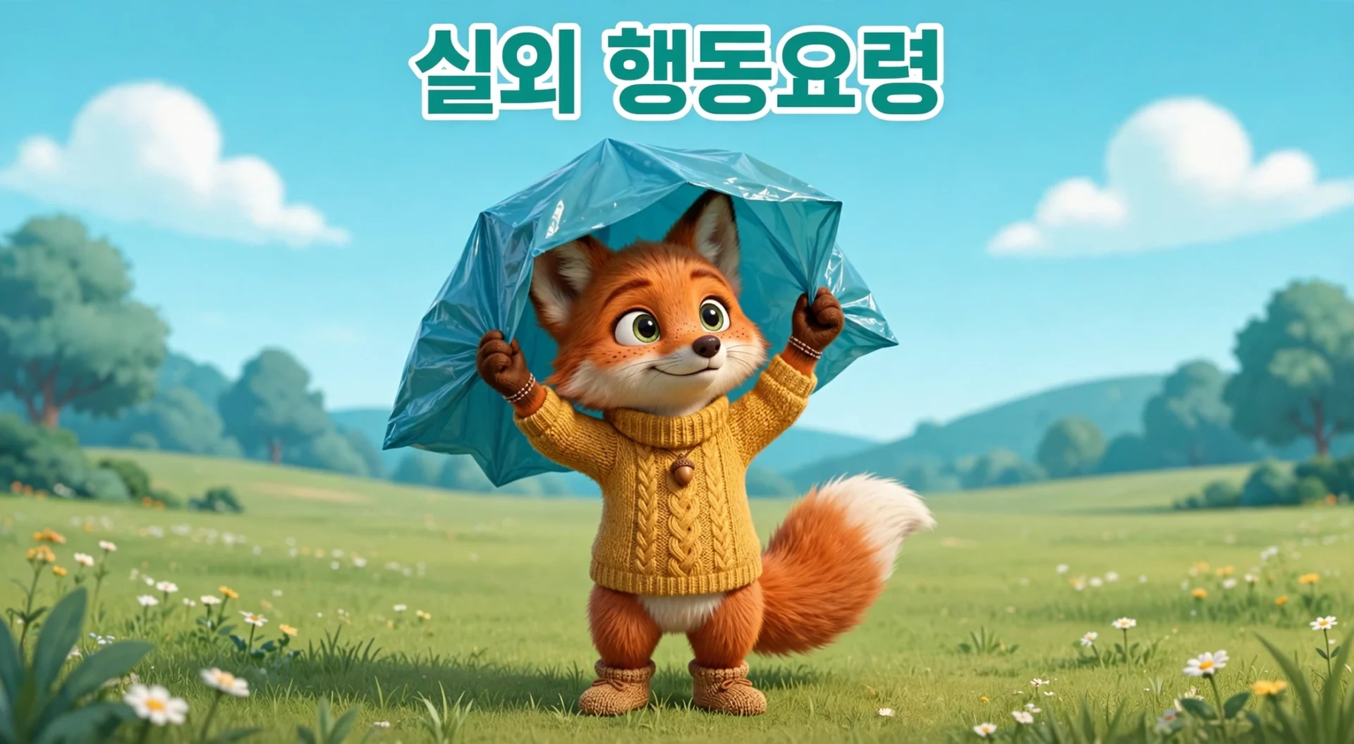 실외 지진 행동요령
