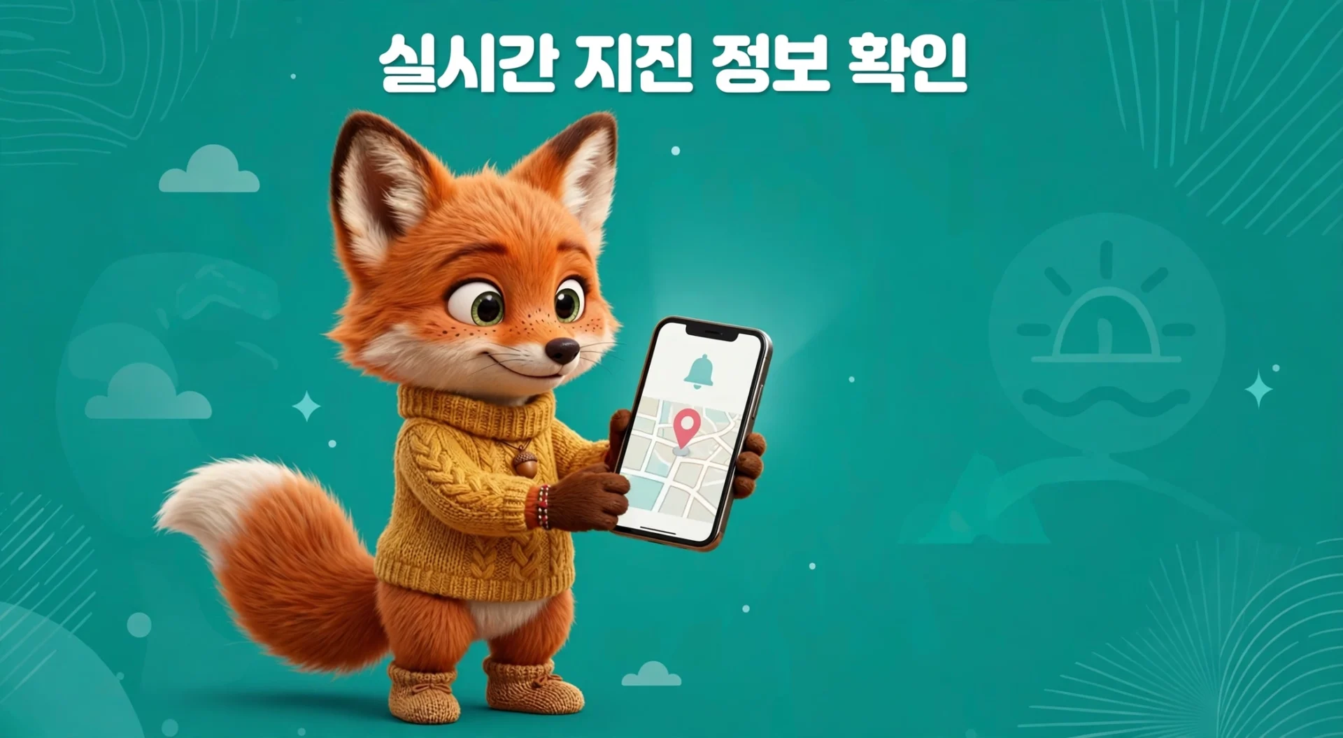 실시간 지진 정보 확인법