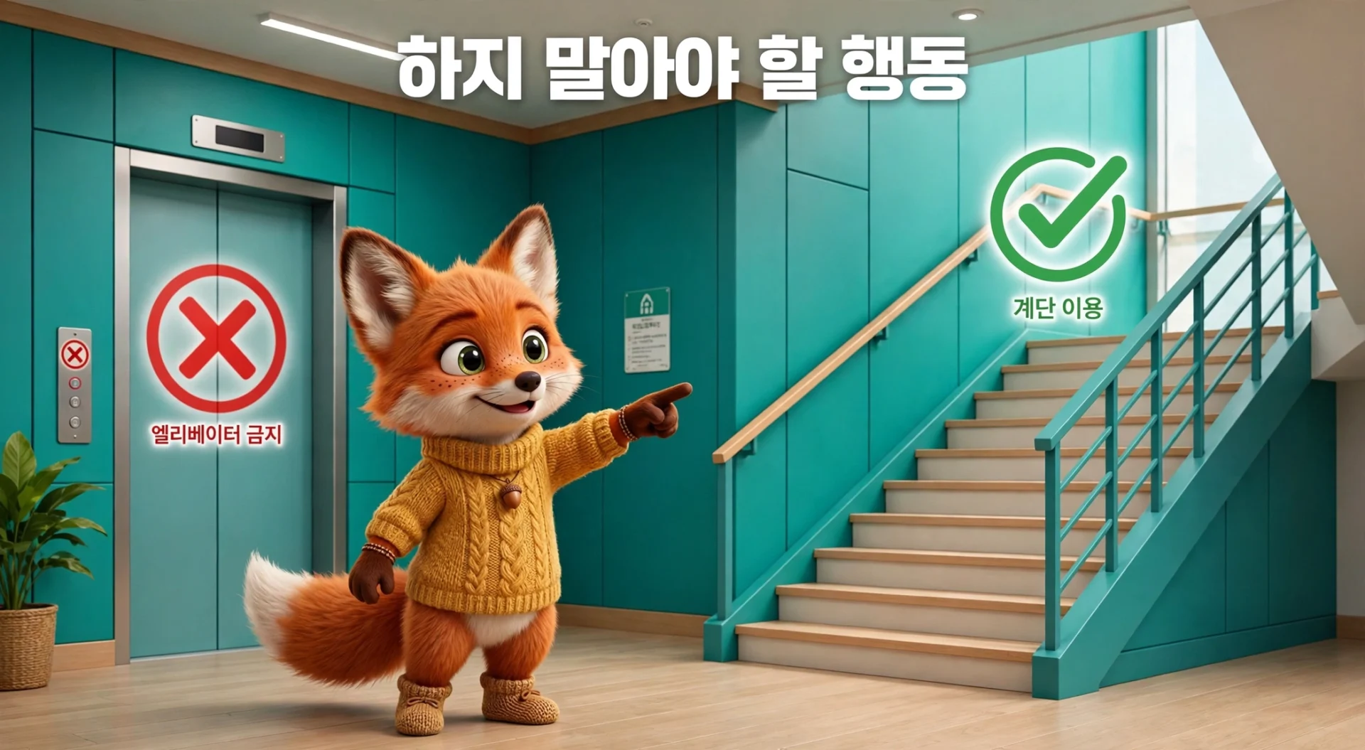 지진 발생 시 하지 말아야 할 행동