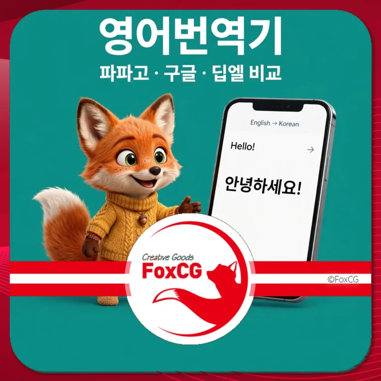 영어번역기 파파고 구글 딥엘 비교 썸네일