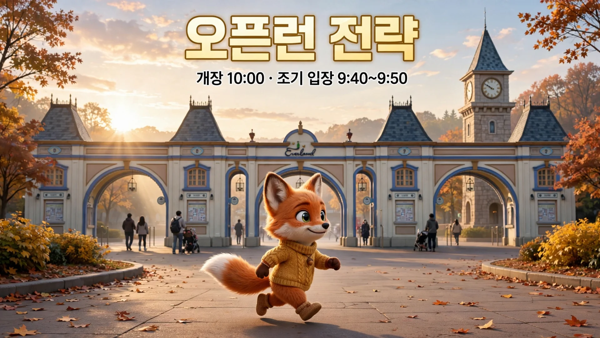 에버랜드 오픈런 전략 안내