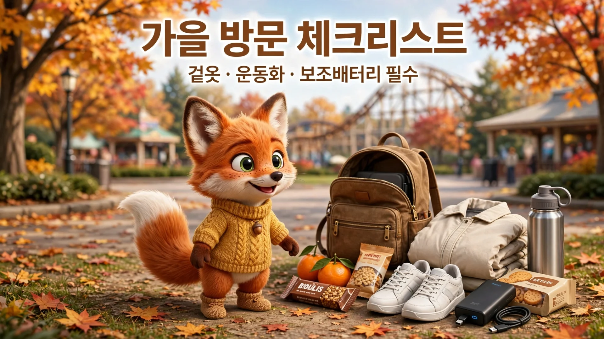 에버랜드 가을 방문 체크리스트