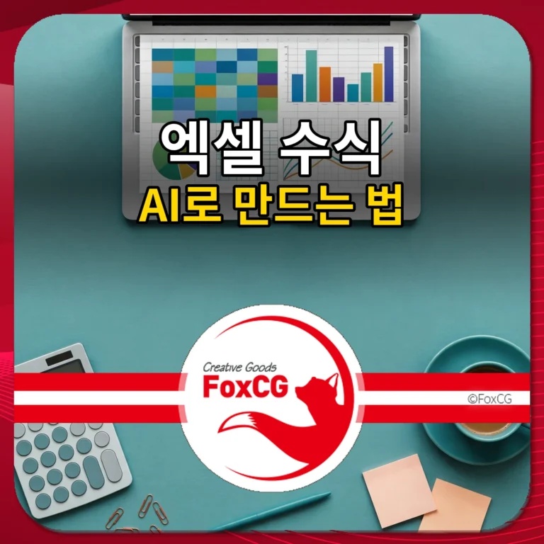 엑셀 수식 AI로 만드는 법 썸네일