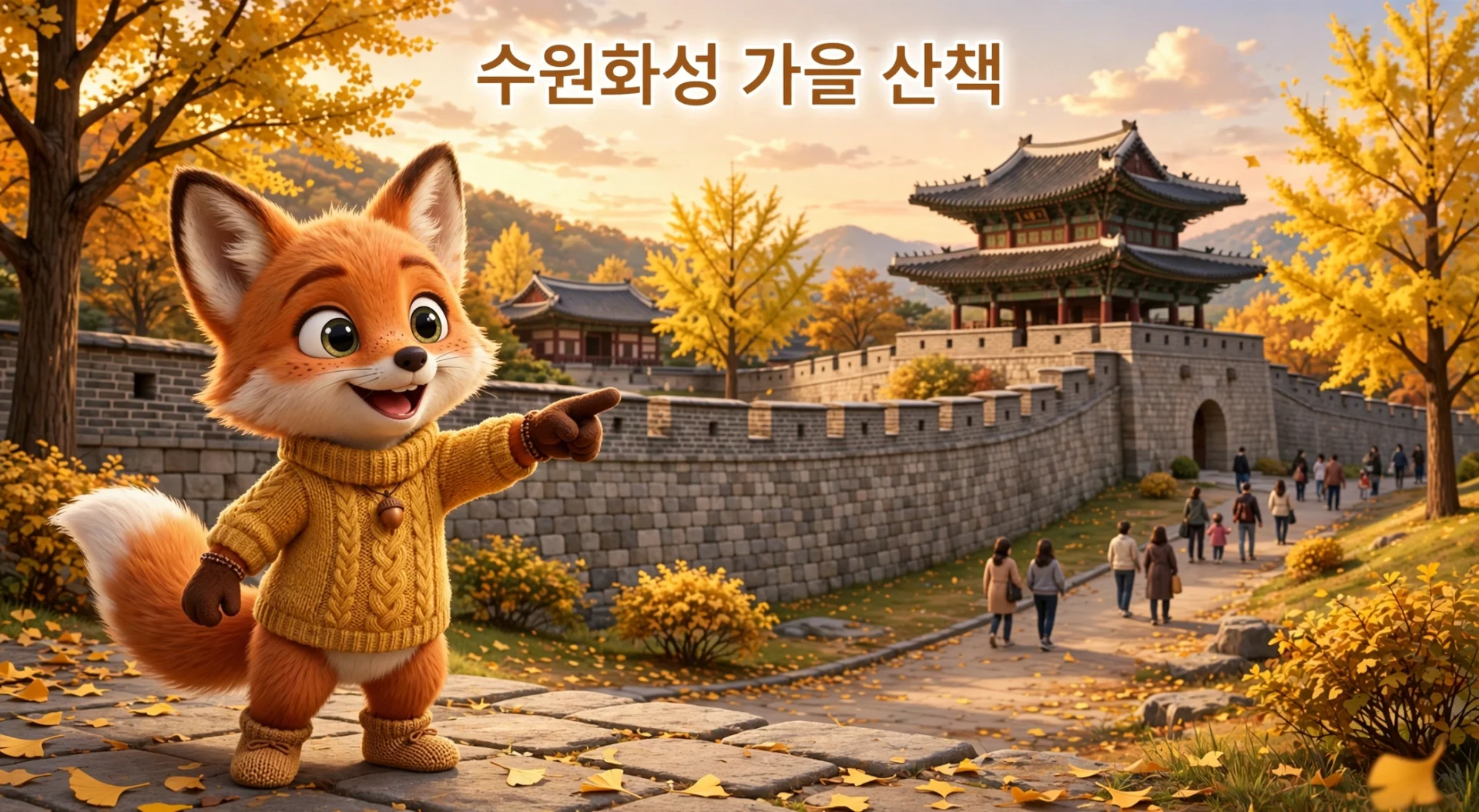 수원화성 가을 풍경